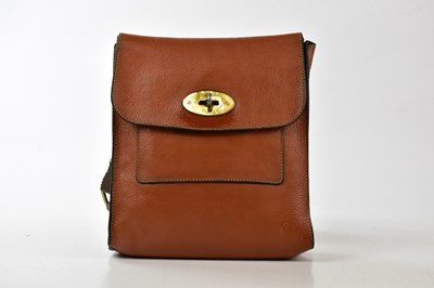 Lot 754 - MULBERRY; a tan leather 'Anthony' shoulder bag...