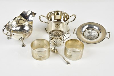 Lot 2081 - GEORGE UNITE; a George V hallmarked silver...