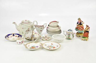 Lot 2874 - DERBY; a 19th century porcelain figure of a...