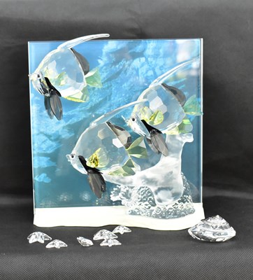 Lot 551 - SWAROVSKI; a crystal ornament, 'Community',...