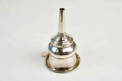Lot 2094 - MARTIN, HALL & CO; a George III hallmarked...