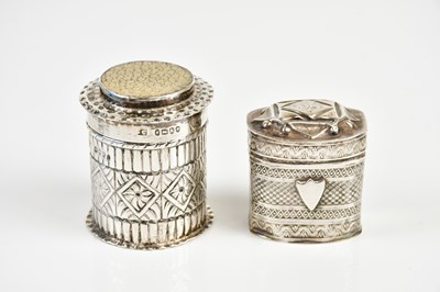 Lot 2222 - A Victorian imported hallmarked silver vesta...