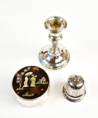 Lot 2129 - LEVI & SALAMAN; a George V hallmarked silver...