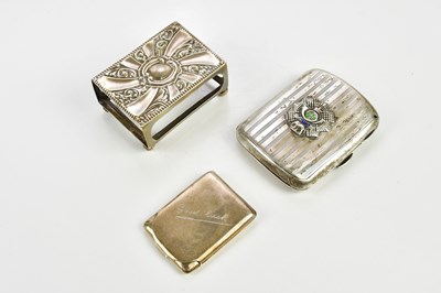 Lot 2257 - AITKEN BROTHERS; a George V hallmarked silver...