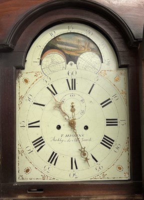 Lot 417 - T HIGGINS, ASHBY DE LA ZOUCH; a mahogany...