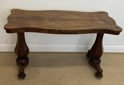 Lot 552A - An early Victorian rosewood centre table,...