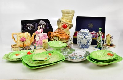 Lot 2897 - A collection of decorative ceramics including...