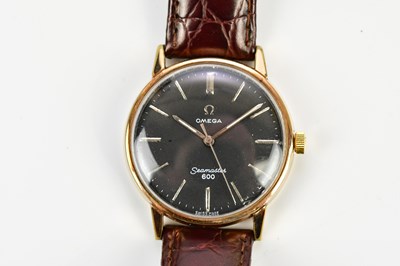 Lot 591 - OMEGA; a gentleman's vintage "Seamaster" 60...