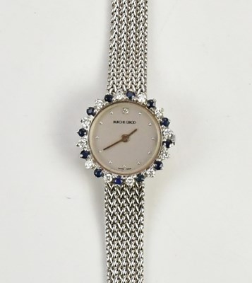 Lot 564 - BUECHE GIROD; a lady's 9ct white gold...