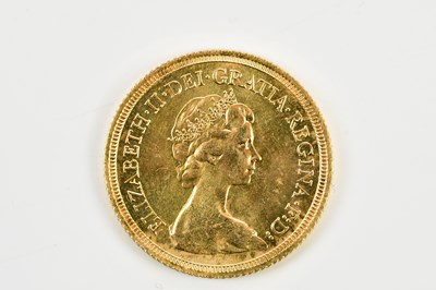 Lot 2566 - An Elizabeth II full sovereign, 1980.