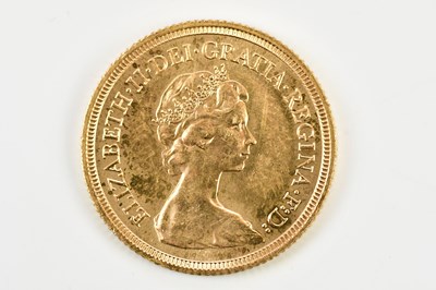Lot 2567 - An Elizabeth II full sovereign, 1980.