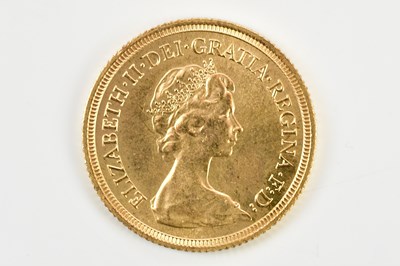 Lot 2568 - An Elizabeth II full sovereign, 1980.