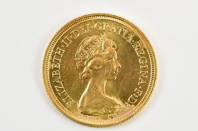 Lot 2571 - An Elizabeth II full sovereign, 1980.