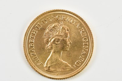 Lot 2572 - An Elizabeth II full sovereign, 1980.