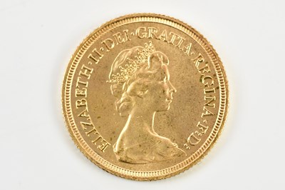 Lot 2580 - An Elizabeth II full sovereign, 1980.