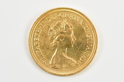 Lot 2581 - An Elizabeth II full sovereign, 1980.