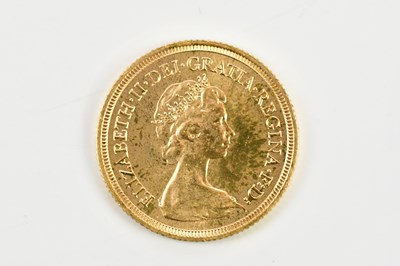 Lot 2587 - An Elizabeth II full sovereign, 1980.