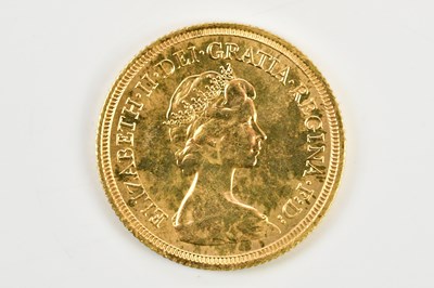 Lot 2588 - An Elizabeth II full sovereign, 1980.