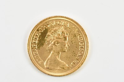 Lot 2591 - An Elizabeth II full sovereign, 1980.