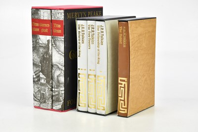 Lot 1857 - TOLKIEN (J.R.R), THE LORD OF THE RINGS, 3 vols,...