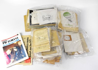 Lot 613 - JOHN BURNS; quantity of commercial cartoons