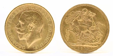 Lot 1864 - A George V full sovereign, 1913.
