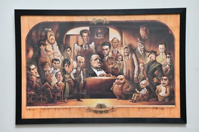 Lot 1702 - DAVID O'KEEFE (American); signed limited...
