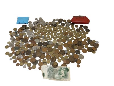 Lot 1395 - A large quantity of all world coinage...