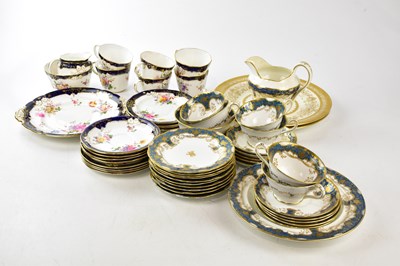 Lot 2995 - ROYAL CROWN DERBY; a part tea service...