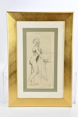 Lot 1742 - ATTRIBUTED TO AUGUSTUS EDWIN JOHN (1878-1961);...