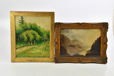 Lot 1627 - FOLLOWER OF JOSEPH MALLORD WILLIAM TURNER; oil...