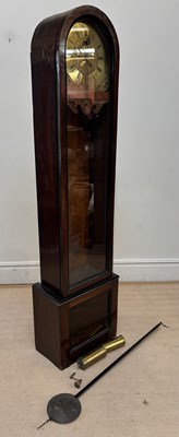 Lot 1289 - A 19th century mahogany cased regulator...