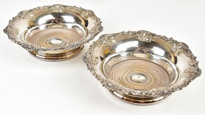 Lot 2027 - A pair of late 19th century silver plated...