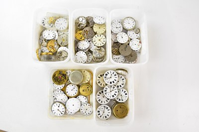 Lot 692 - An extensive collection of pocket watch...