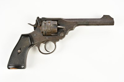 Lot 1425 - WEBLEY; a deactivated Mk 'VI' .55 six shot...