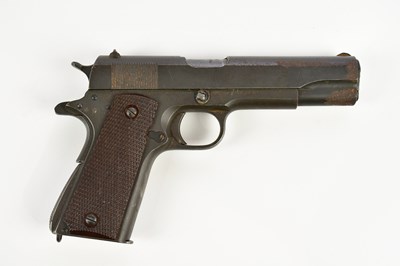 Lot 1422 - COLT; a deactivated .45 (ACP) 'Model 1911 U.S....