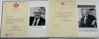 Lot 1550 - MPS AND POLITICAL FIGURES; an extensive album...