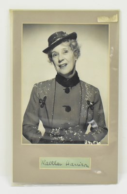 Lot 1734 - KATHLEEN HARRISON; a mounted display featuring...