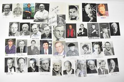 Lot 1687 - Thirty-seven male TV, radio and sports...