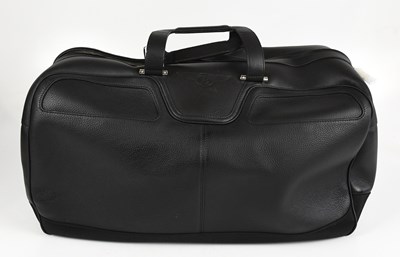 Lot 730 - BENTLEY; a black pebbled calfskin leather...