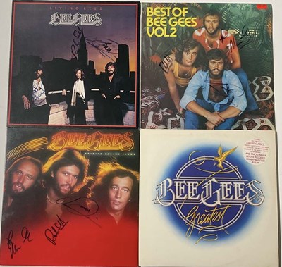 Lot 1579 - BEE GEES; four albums containing the...