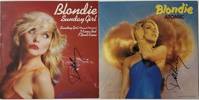 Lot 1651 - BLONDIE; two signed albums comprising 'Atomic',...
