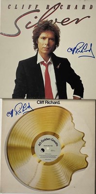 Lot 1613 - CLIFF RICHARD; a '40 Golden Greats' album,...