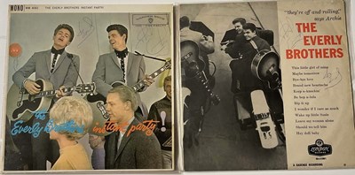 Lot 1690 - EVERLY BROTHERS; two signed albums comprising '...