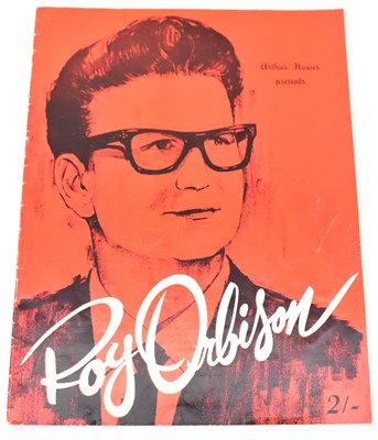 Lot 1603 - ROY ORBISON; a signed souvenir programme...
