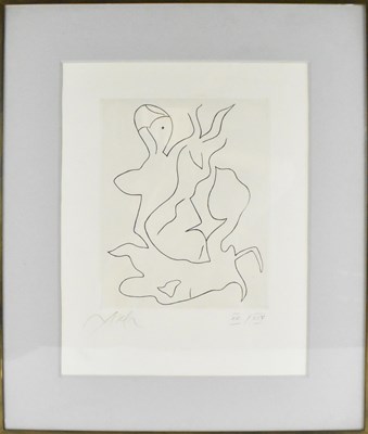 Lot 150 - HANS PETER WILHELM ARP (1886-1966); a signed...