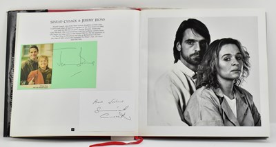Lot 1569 - GEMMA LEVINE, FACES OF BRITISH THEATRE; signed...