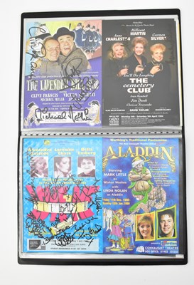 Lot 1798 - A folder containing multiple Blackpool Theatre...