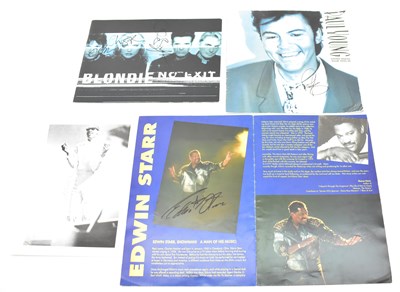 Lot 1802 - Four souvenir band programmes, with signatures...