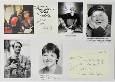 Lot 1558 - ONLY FOOLS & HORSES; two displays featuring...